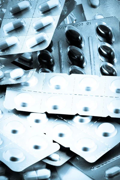 Confezioni di pillole — Foto Stock