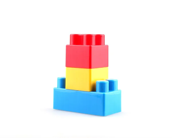 Briques de construction en plastique — Photo