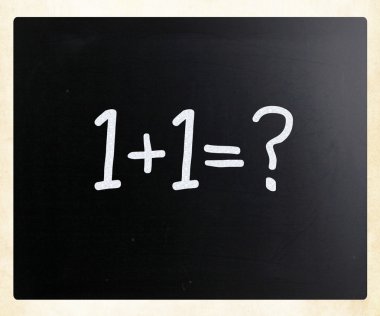 bir kara tahta üzerinde beyaz tebeşir ile el yazısı metin