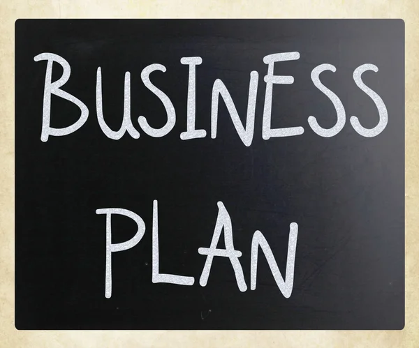 Businessplan — Stockfoto