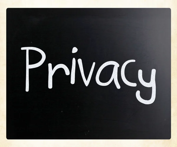 Privacidad — Foto de Stock