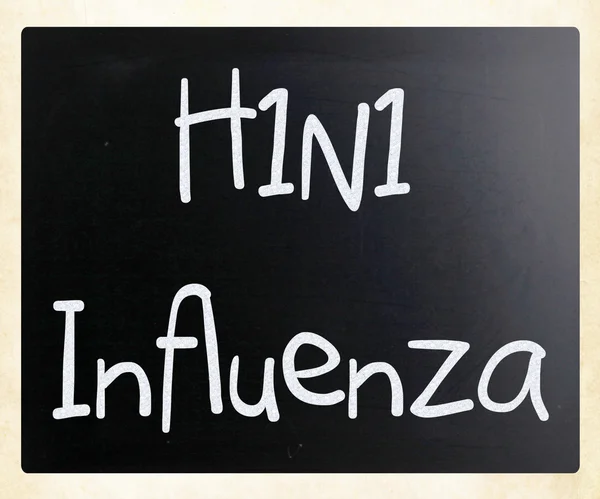 Virus grippal H1N1 — Photo
