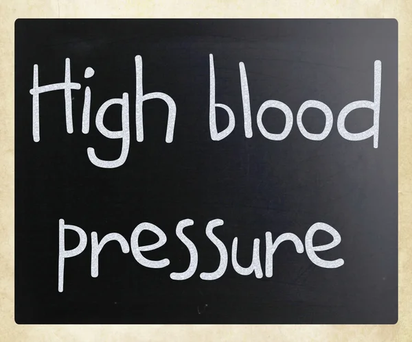 Υψηλή αρτηριακή πίεση — Φωτογραφία Αρχείου
