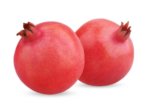 Två mogen granatäpple frukt — Stockfoto