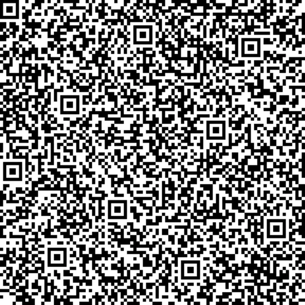 Seamless background with QR code pattern