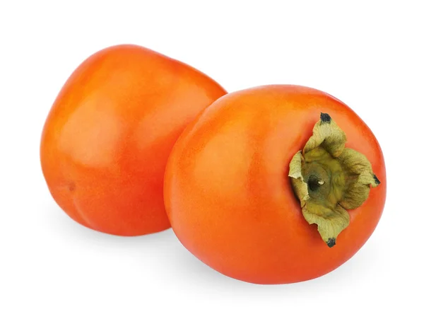 两个柿子 — 图库照片