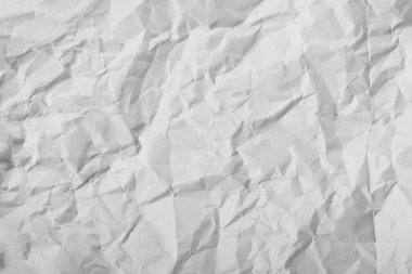 Texture of crumpled paper clipart