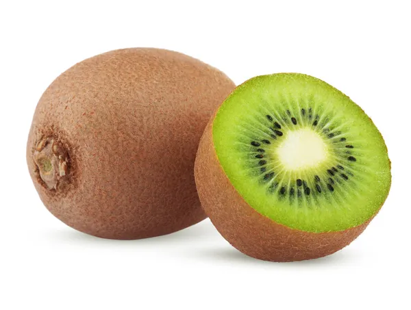 Mogen kiwifrukt med hälften — Stockfoto