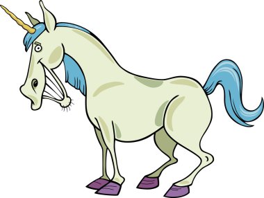 karikatür unicorn