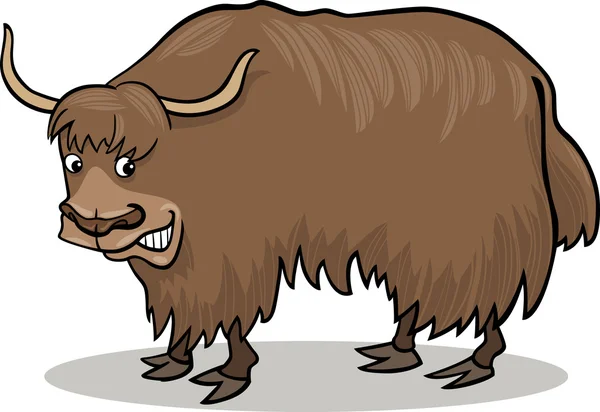 Yak bull — Stock Vector