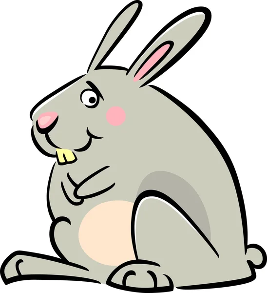 卡通乱画的小兔子 — 图库矢量图片