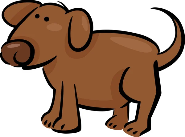 Zeichentrick-Doodle von Hund — Stockvektor