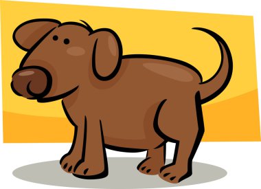 karikatür doodle köpek