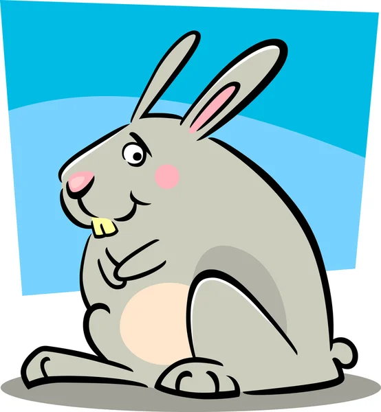Doodle kreskówka króliczek — Wektor stockowy