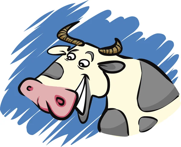 Αστεία αγελάδα — Διανυσματικό Αρχείο