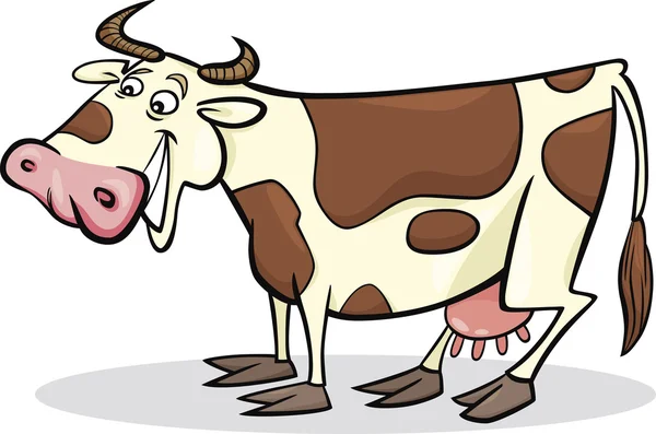 Cartoon vache — Image vectorielle