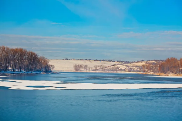 Dumbrava lake — Stockfoto