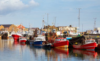 Howth harbour clipart