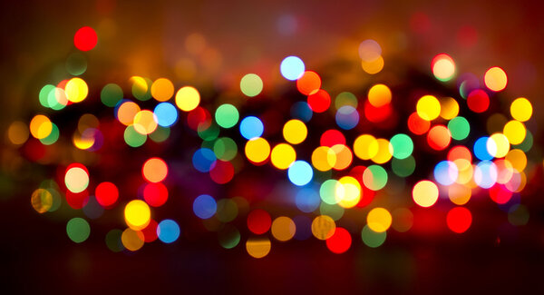 Christmas lights.