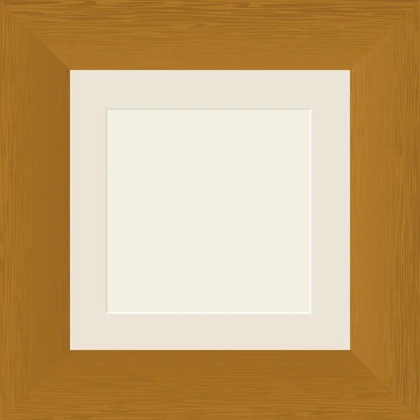 Wooden frame — Stock Vector