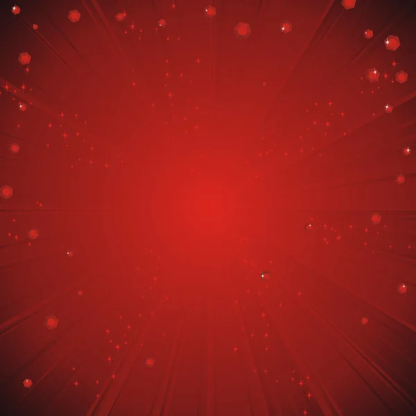 Gemmes fond rouge — Image vectorielle
