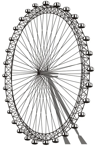 Pariserhjul — Stock vektor