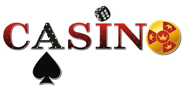 Casino sign — Stock Vector