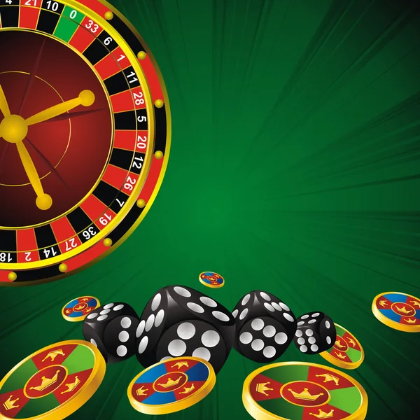 Símbolos casino — Archivo Imágenes Vectoriales