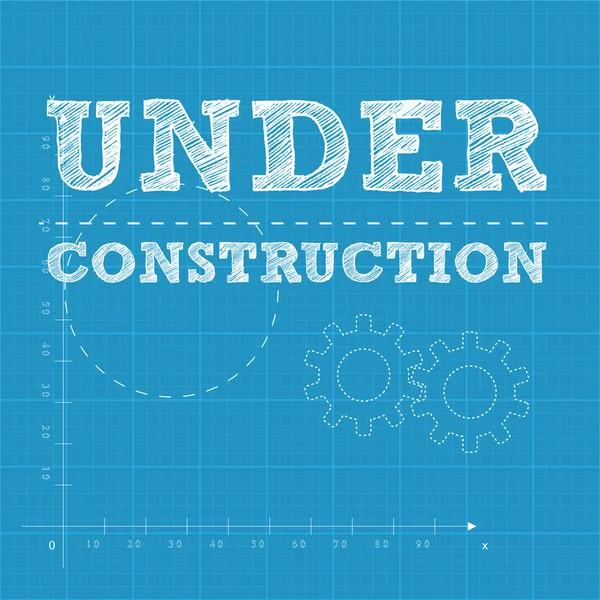 Under Construction — Stock Vector