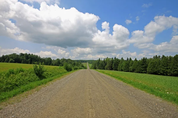 stock image Straight country road 2