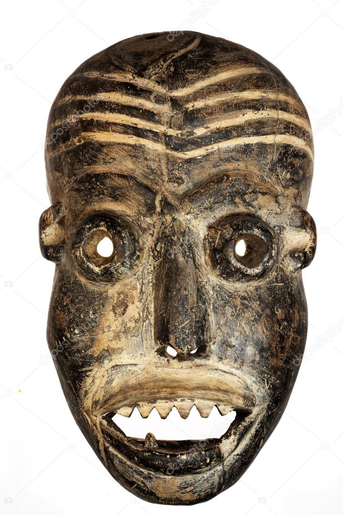 African Face mask.