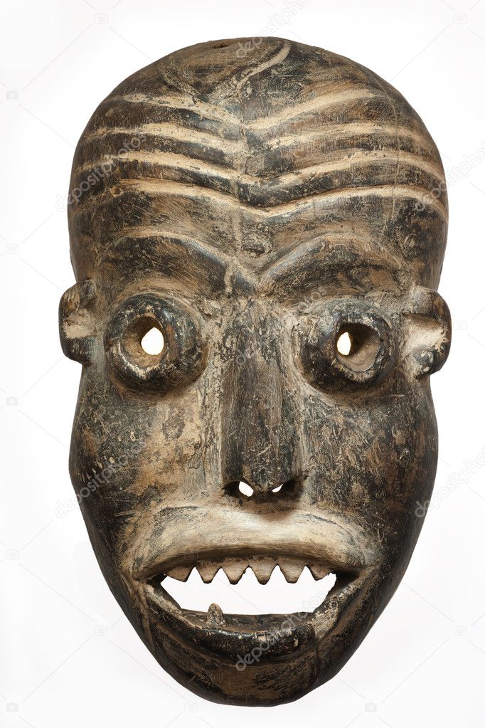 African Face mask.