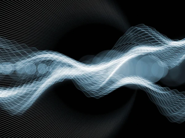 Ses sinüs dalgaları — Stok fotoğraf