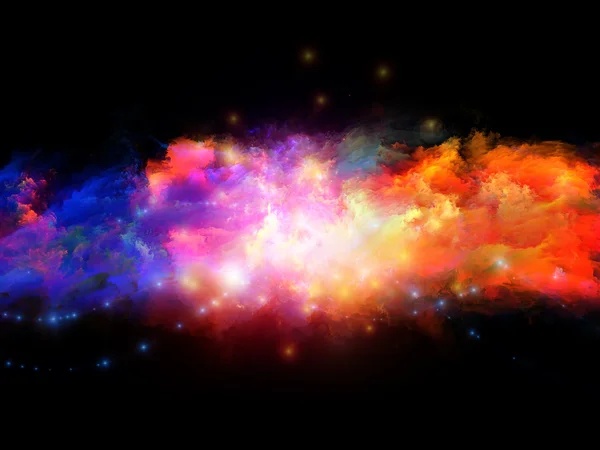 Nebuloase de culoare — Fotografie, imagine de stoc