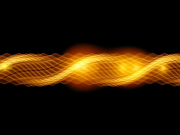 Altın dalgalar — Stok fotoğraf