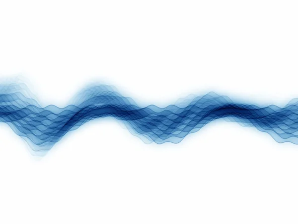 アナライザーの正弦波 — ストック写真