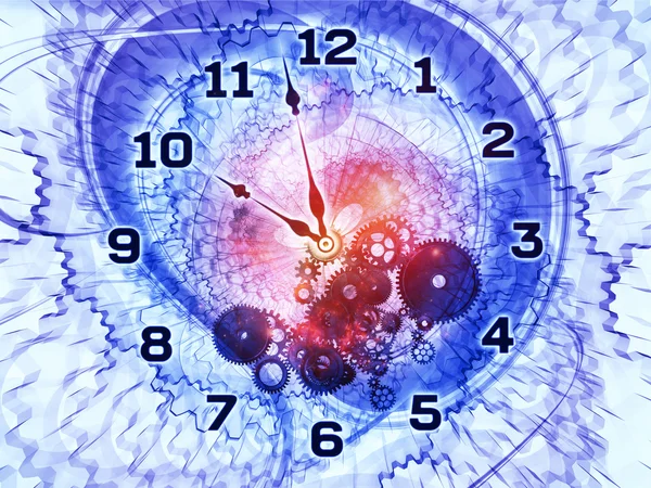 Horloge fractale — Photo
