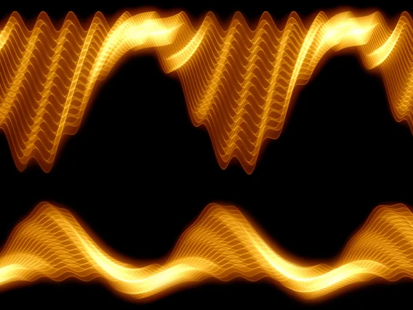 Golden Waves — Stock Photo, Image