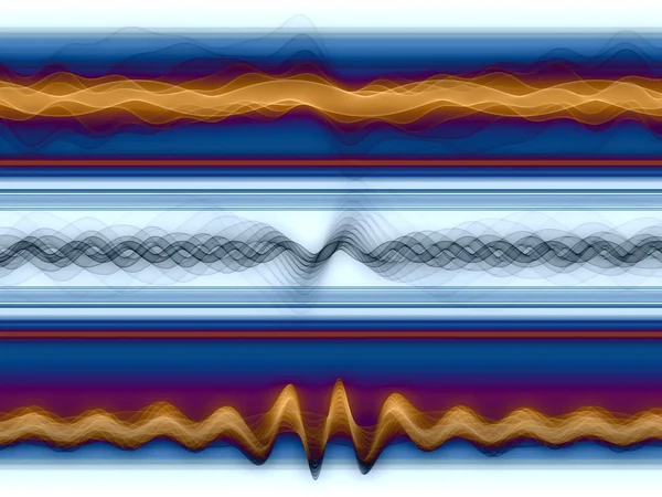 Analisador de som abstrato — Fotografia de Stock