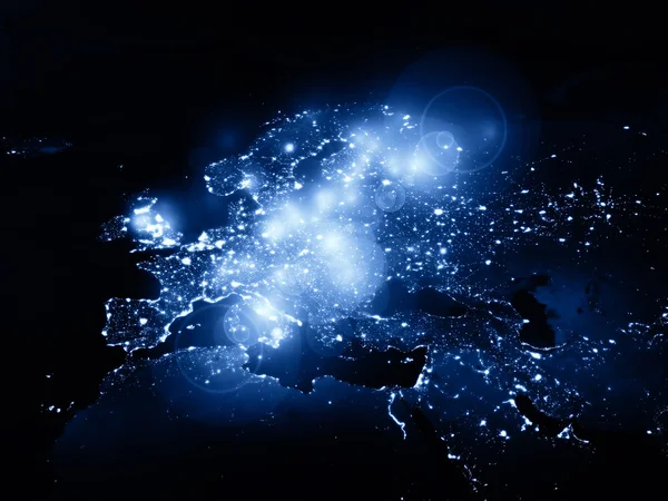 Lights of Europe — Stock Photo, Image