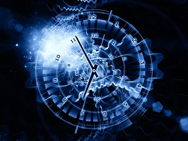 Technologie van tijd — Stockfoto