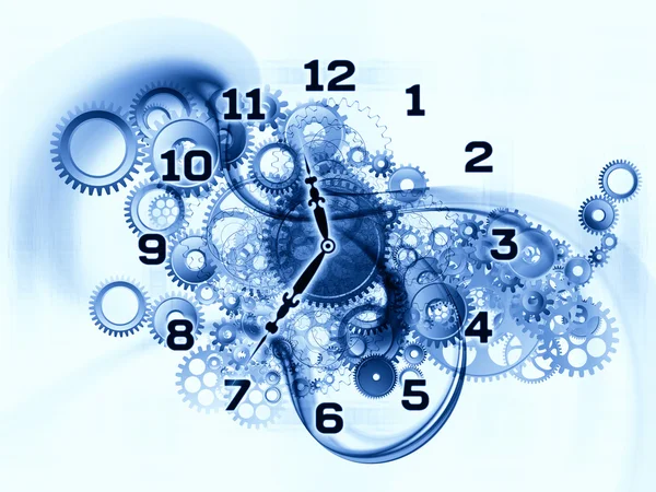 Engranajes de reloj — Foto de Stock