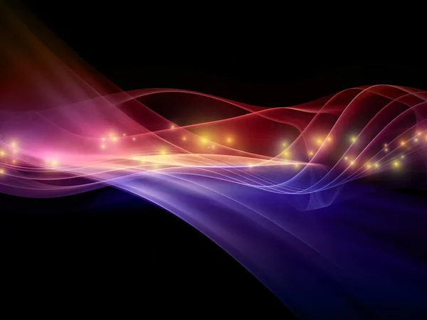 Colorful abstract wave — Stock Photo, Image