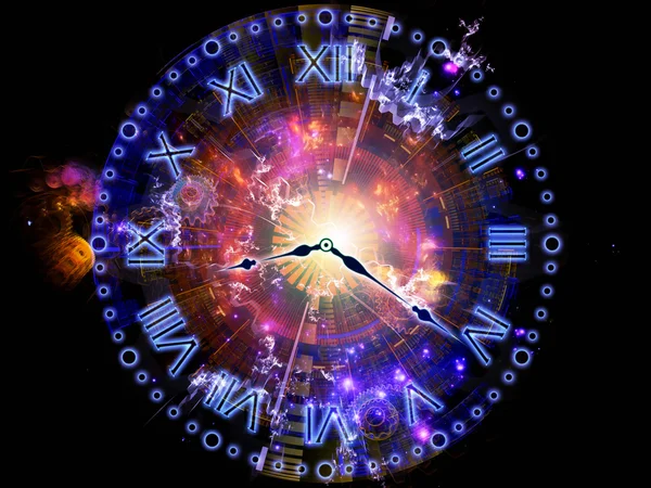 Universo do relógio — Fotografia de Stock