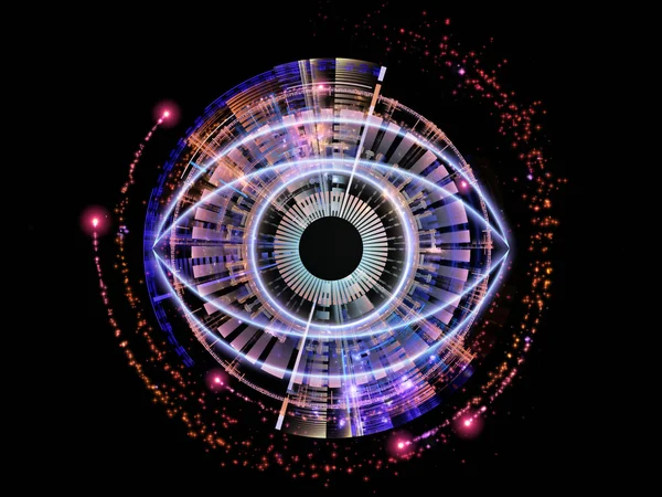 Eye of the machine — Stock Photo, Image