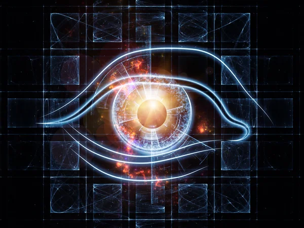 Технология глаз — стоковое фото