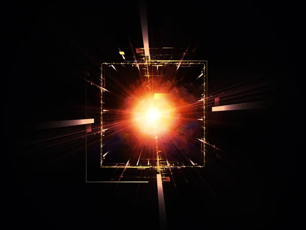 Geometry of light — Stock Photo, Image