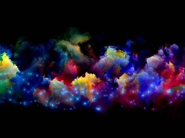 Nur Licht und Farben — Stockfoto