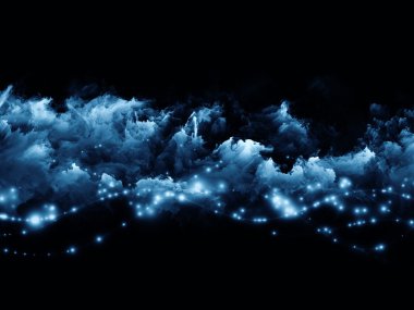 Işıklar in fractal köpük