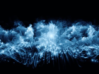 Işıklar in fractal köpük